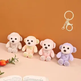 Adorable Monkey Plush Toy for Children(pack of 4, multi-color)