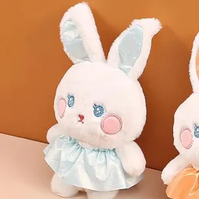 Adorable Rabbit Cartoon Plush Keychain for Children