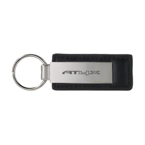 AT4X Leather/Metal Large Keychain