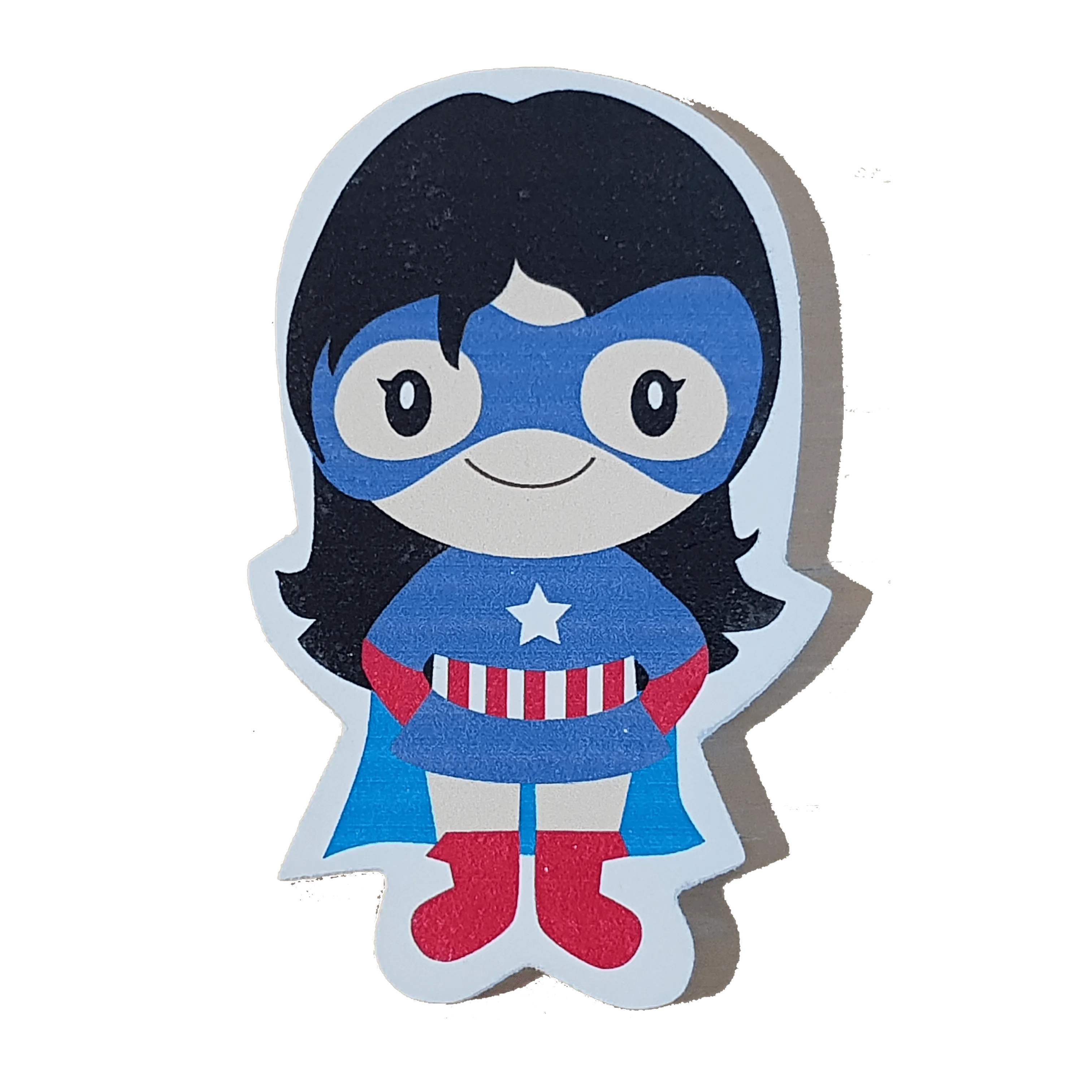 C&F Wooden Captain Girl Character