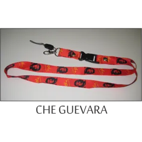 Che Guevara Flags Lanyard