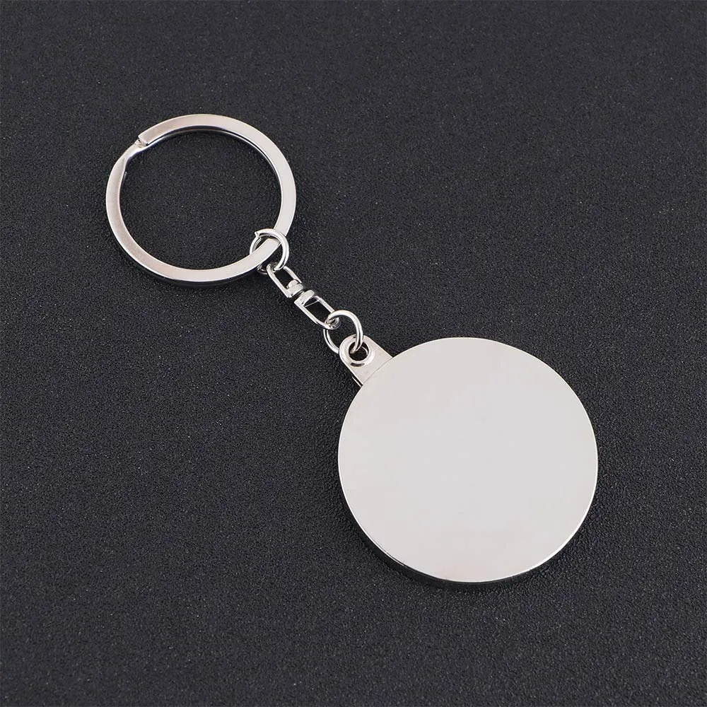 Creative Time Portal Mini Metal Calendar Keychain