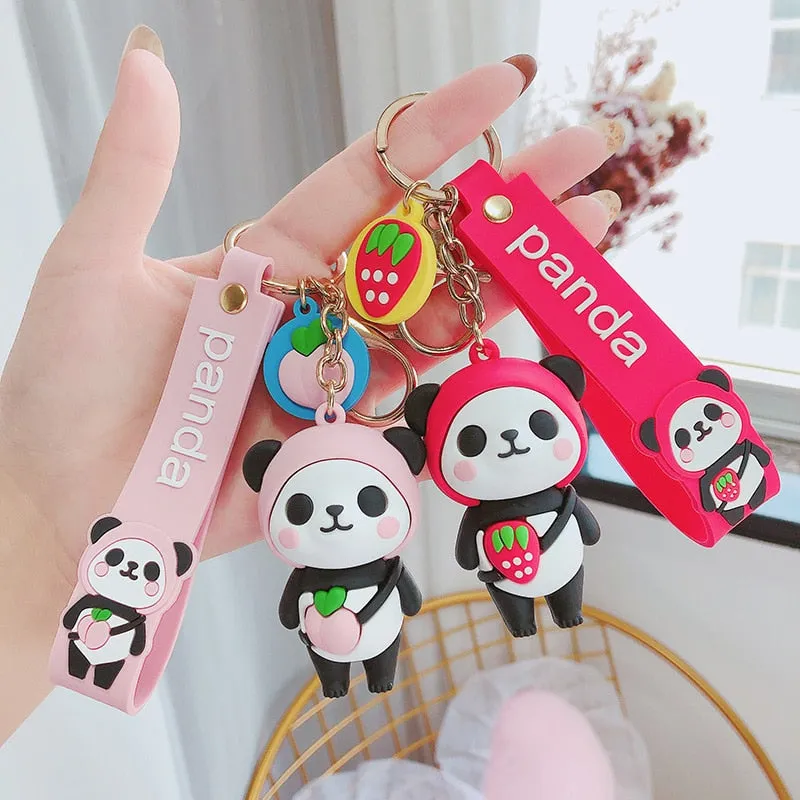 Cute cartoon Panda keychain