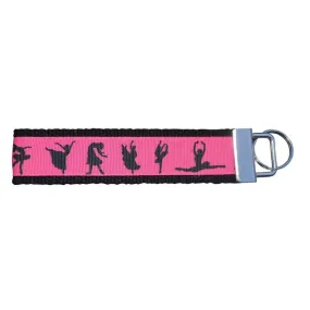 Dance Wristlet FOB Keychain