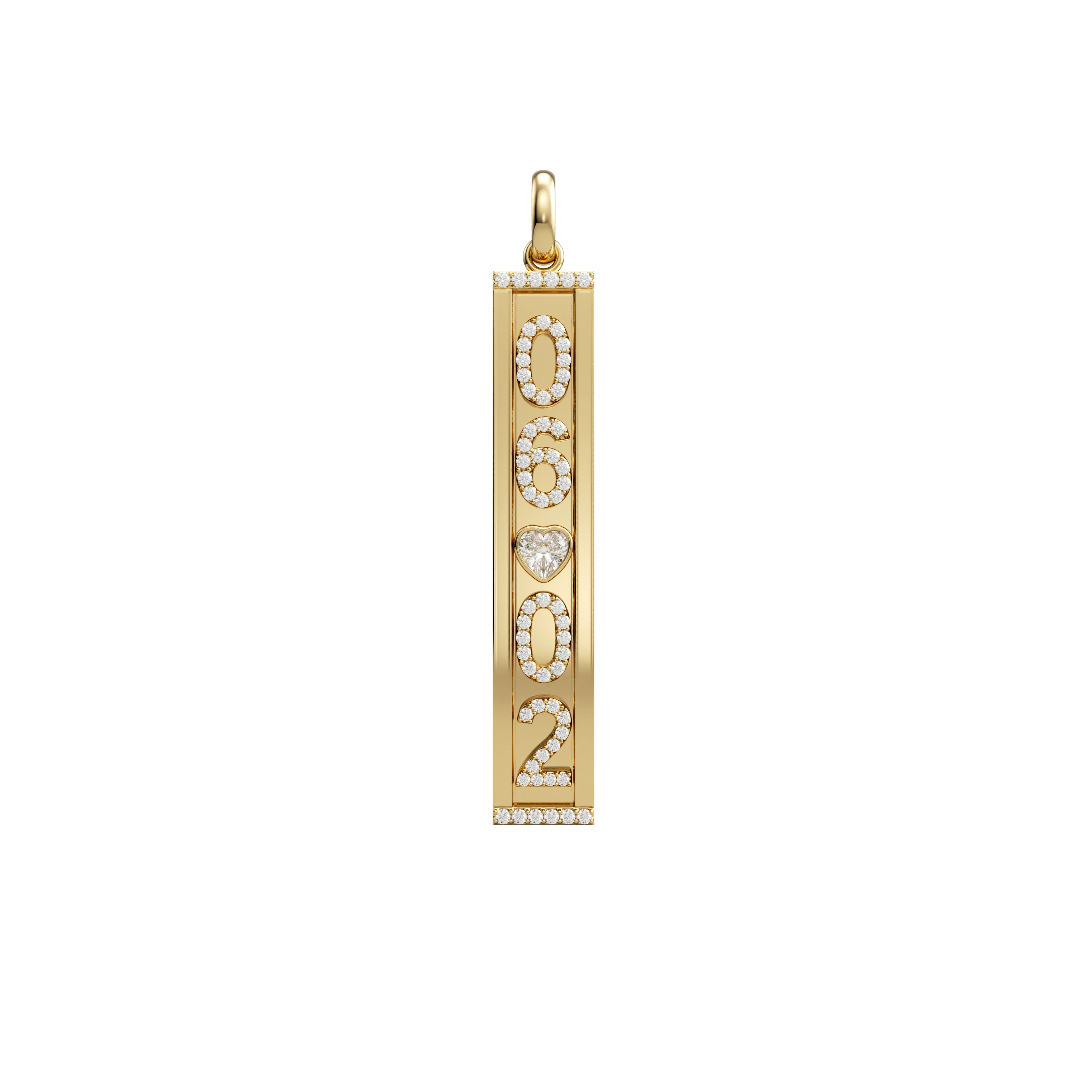 Double Sided Skinny Charm Pendant ™