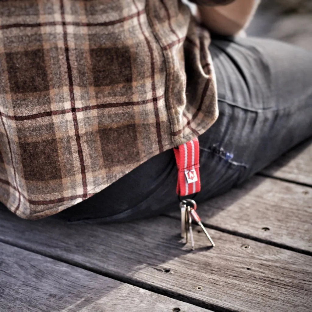 Durable keychain clip