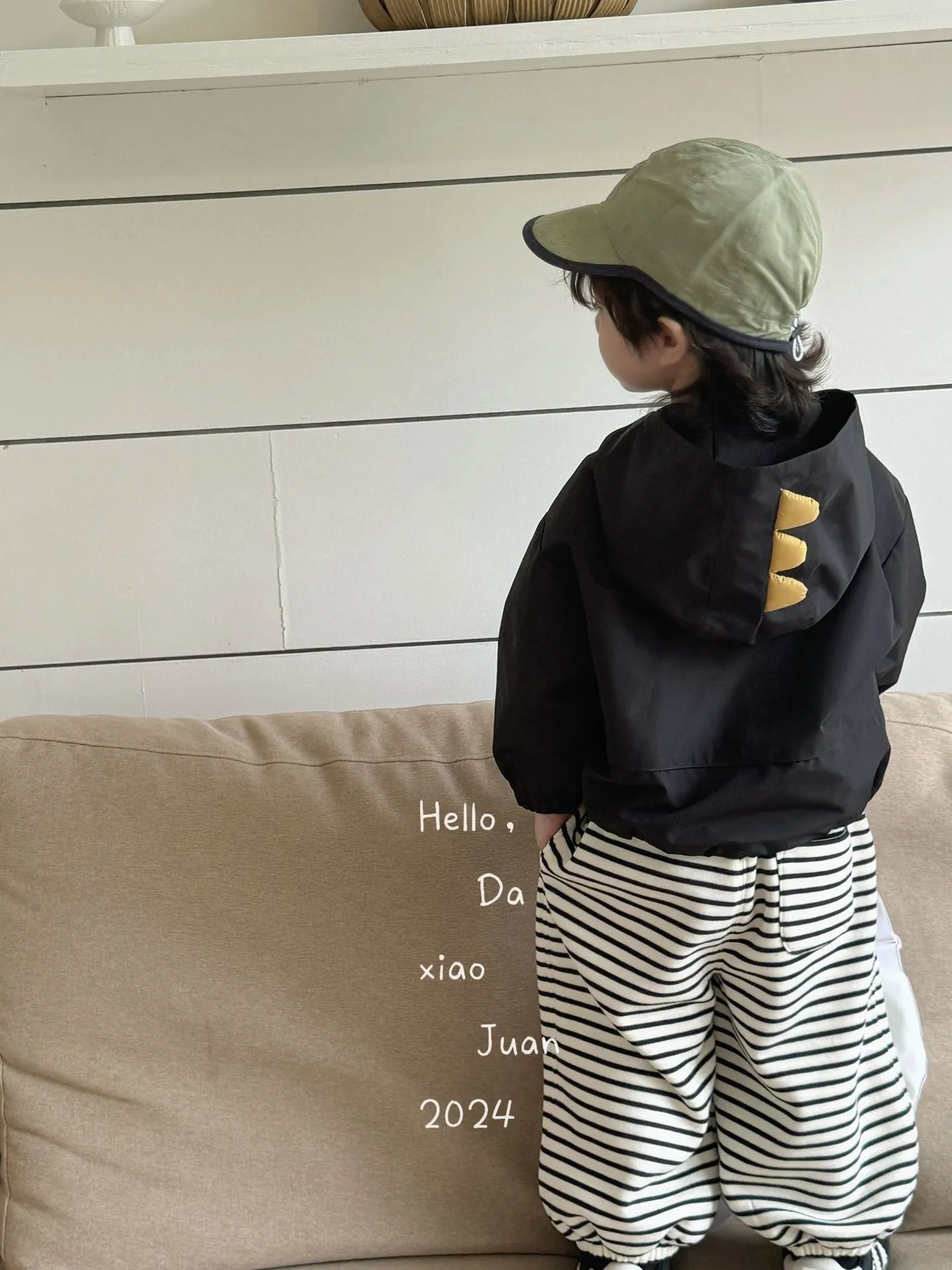 DXJ Kid's Cartoon Shell Jacket