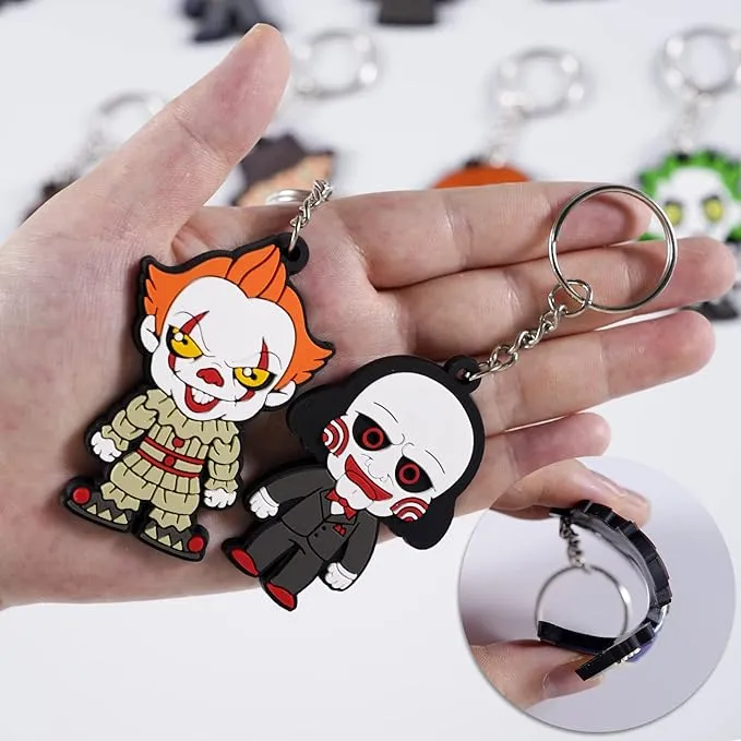 Horror Rubber Keychain