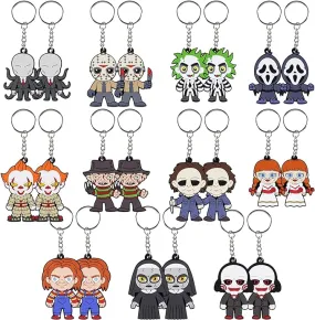 Horror Rubber Keychain