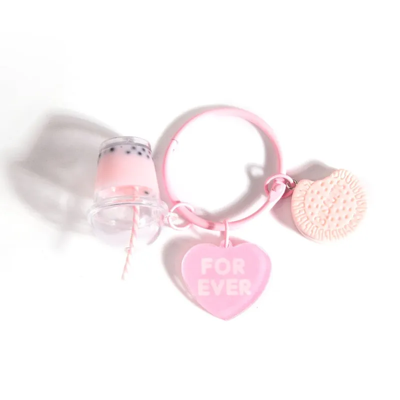 Kawaii Cute Bubble Tea Keychain