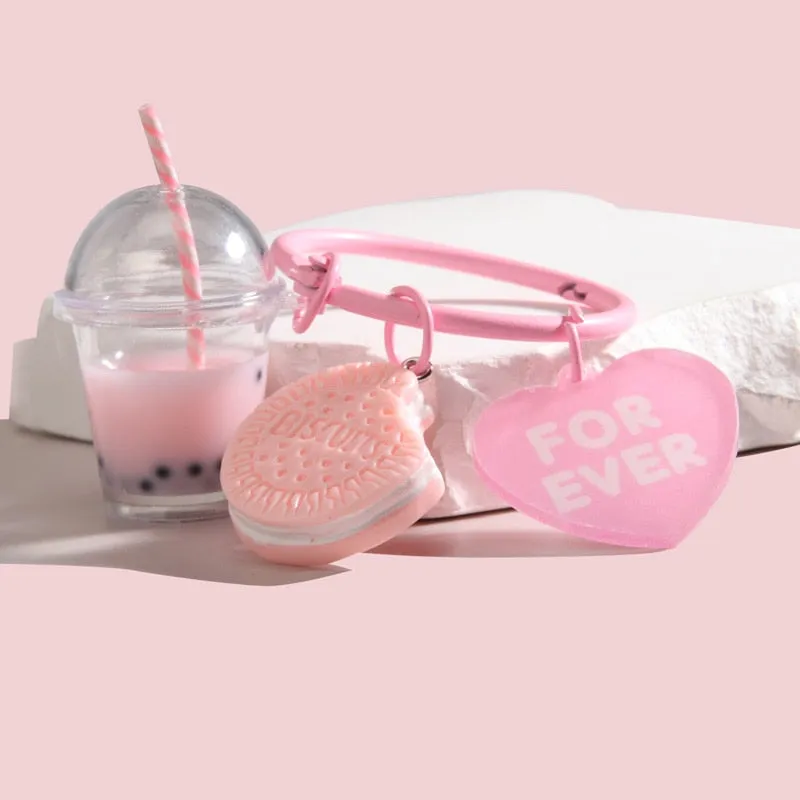 Kawaii Cute Bubble Tea Keychain