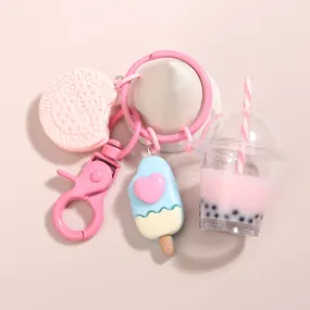 Kawaii Cute Bubble Tea Keychain