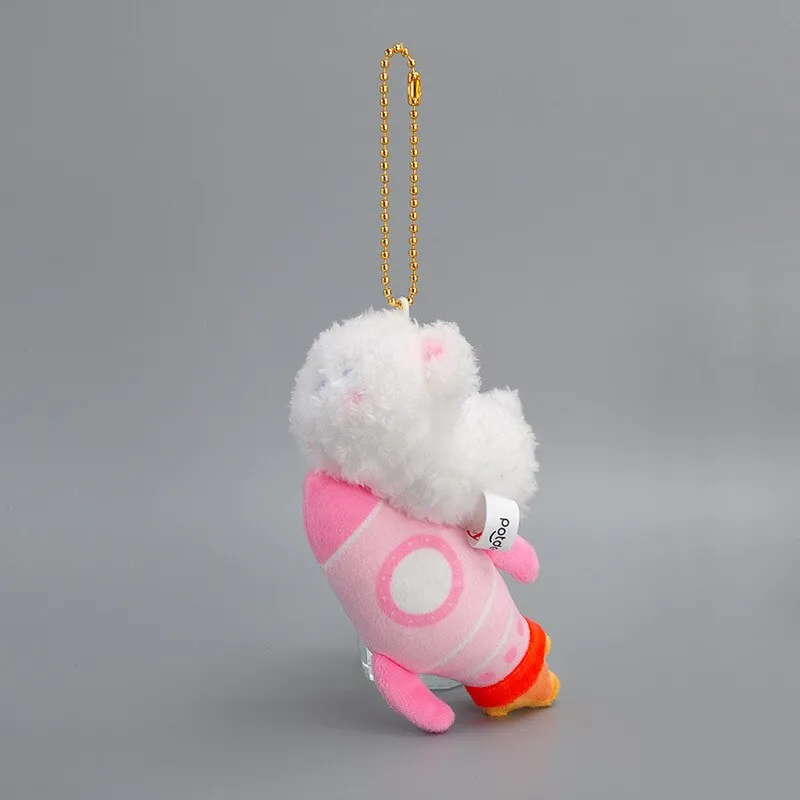 Kawaii Space Bears Keychain