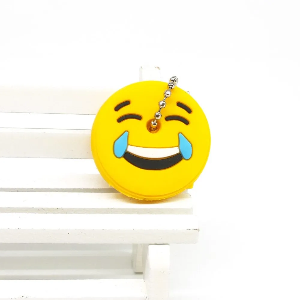 Key Cover Keychain - Laugh Emoji