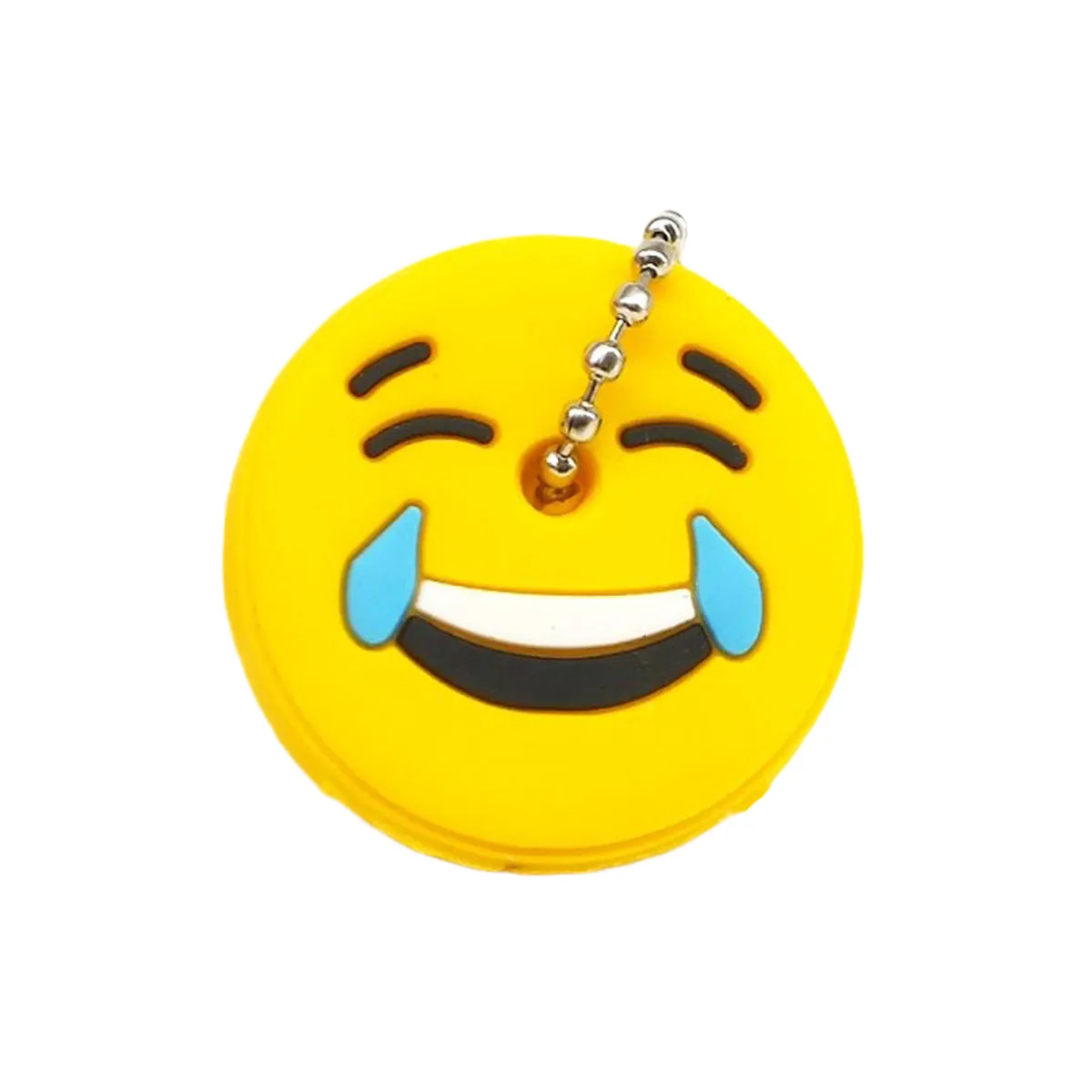 Key Cover Keychain - Laugh Emoji