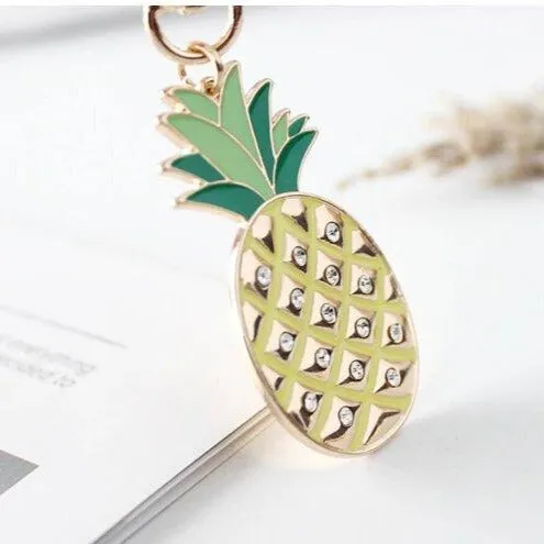 Keychain - Summer Pineapple