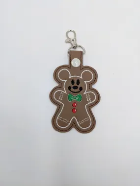 Mr. Mouse Gingerbread Keychain