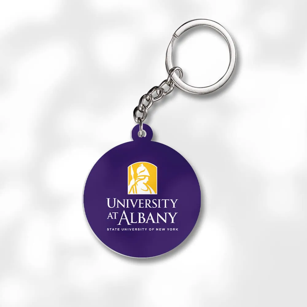 Pack 3 University at Albany Keychains