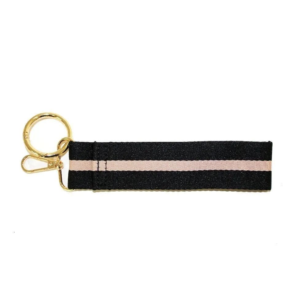 TG10277 Stripe Wristband Keychain