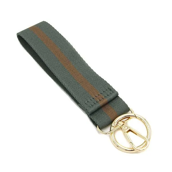 TG10277 Stripe Wristband Keychain