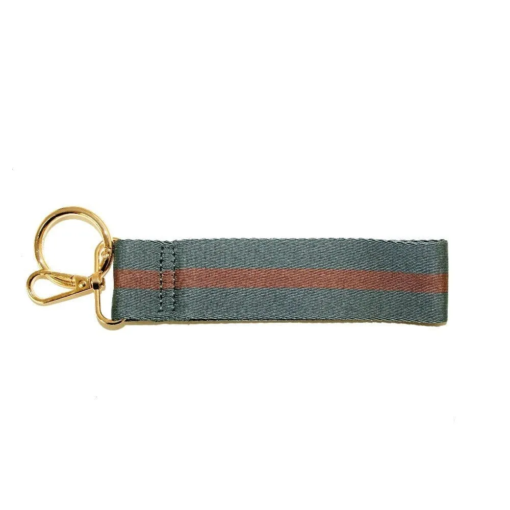 TG10277 Stripe Wristband Keychain