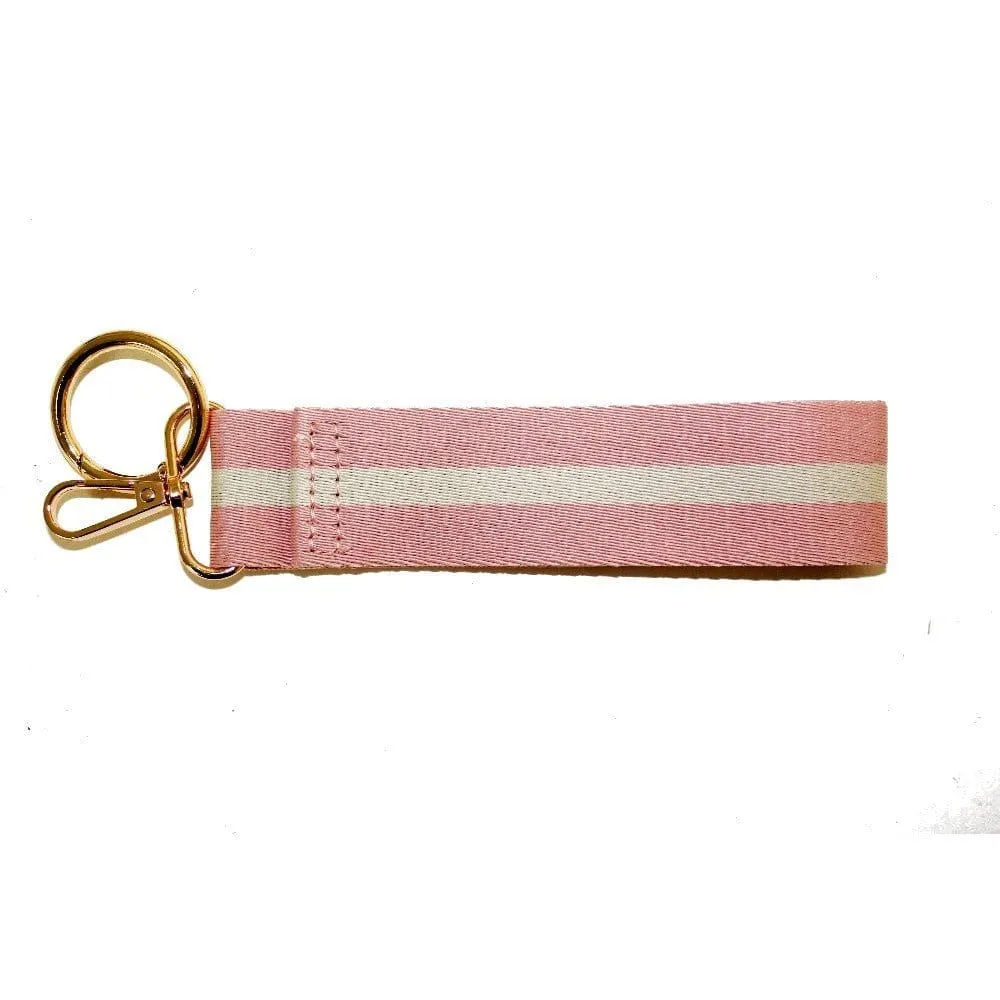 TG10277 Stripe Wristband Keychain