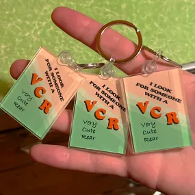 VCR Keychain